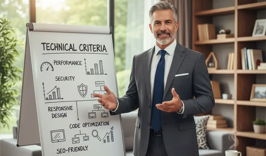 معیارهای فنی حیاتی در انتخاب بهترین قالب سایت آماده