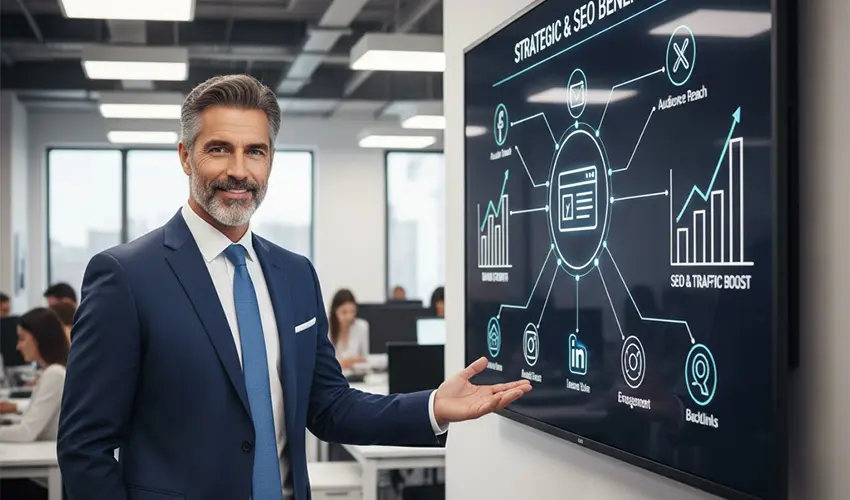 مزایای استراتژیک و سئویی اتصال سایت به شبکه های اجتماعی