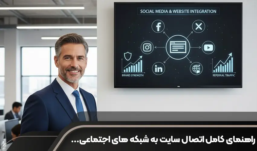 راهنمای کامل اتصال سایت به شبکه های اجتماعی: تقویت برند و افزایش ترافیک ارجاعی