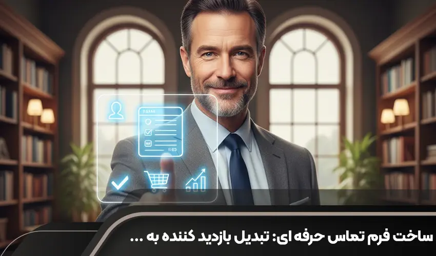 ساخت فرم تماس حرفه ای: تبدیل بازدیدکننده به مشتری با چند کلیک